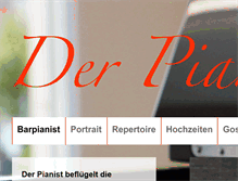 Tablet Screenshot of der-pianist.ch